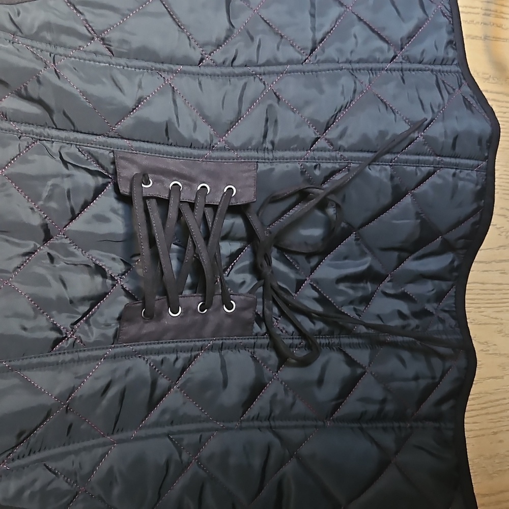 Harley Davidson Women's Black Quilted Vest - Picture 7 of 10